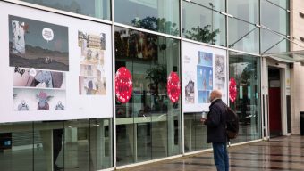 Les dessinateurs nantais Olivier Texier et Aseyn exposés à la gare d’Angers