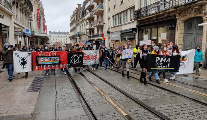 Deux manifestations et des tensions ce samedi à Angers