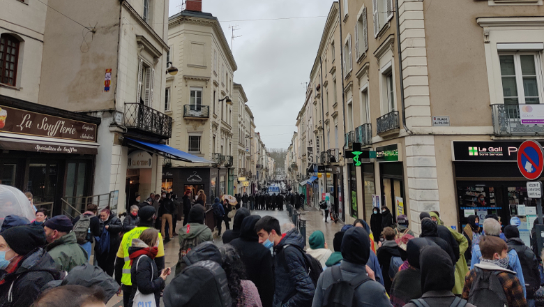 Manifestation PMA-extrême droite Alvarium