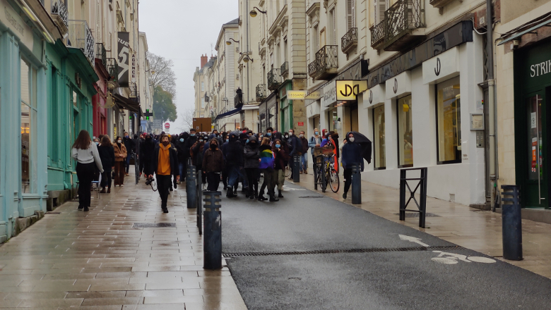 Manifestation PMA-extrême droite Alvarium