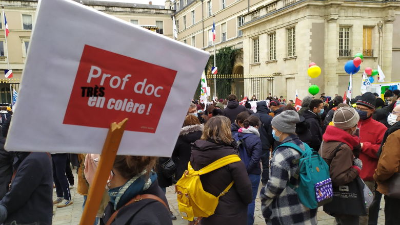 manifestation enseignants