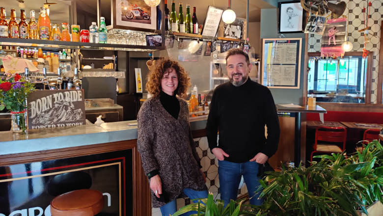 Dimitri et Séverine Guillet viennent de reprendre le Strapontin