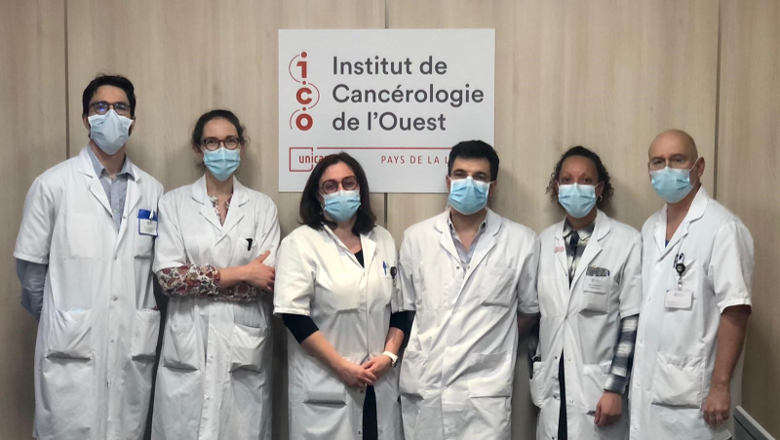 Photo équipe chirurgiens ICO Angers