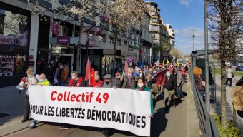 200 personnes opposées à la loi « sécurité globale » ont manifesté à Angers