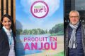 ascale Mitonneau, directrice de Produit en Anjou et Henri Mercier, président de la marque.