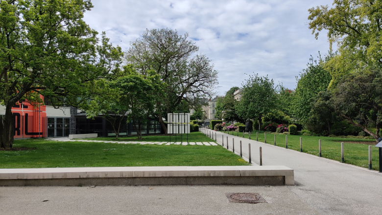 Jardin du musée des Beaux-Arts