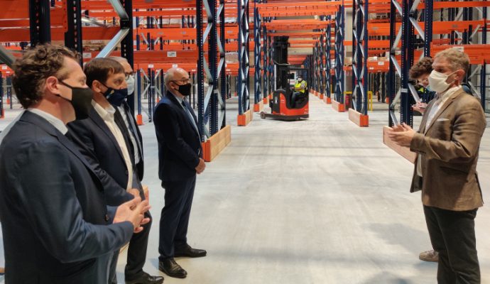 Aux portes d’Angers, le groupe InVivo Retail inaugure sa plateforme logistique avec 70 emplois à la clé