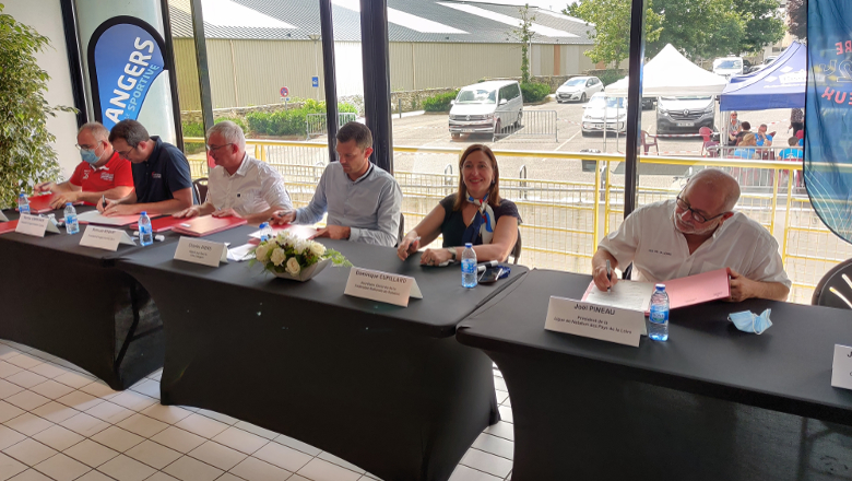 Signature convention natation