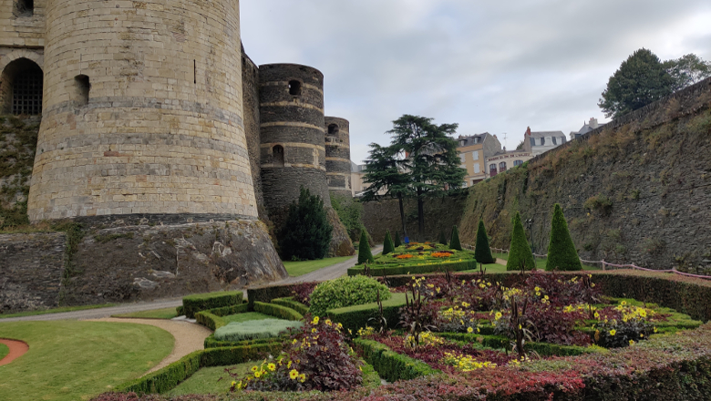 Jardins château d'Angers