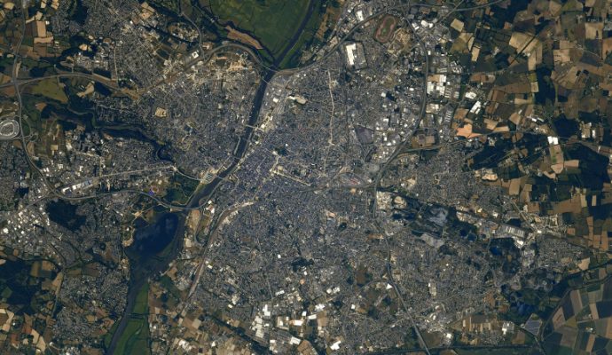 L’astronaute Thomas Pesquet photographie Angers depuis l’espace