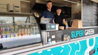 Chaque jour, un nouveau food truck prend ses quartiers parc Saint-Serge