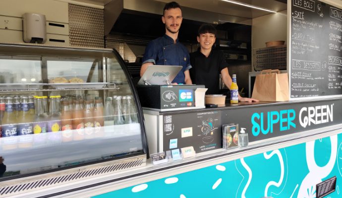 Chaque jour, un nouveau food truck prend ses quartiers parc Saint-Serge