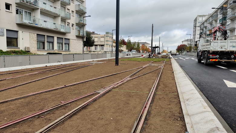 Future station tramway Monplaisir