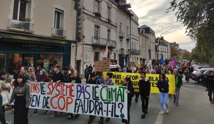 Faible mobilisation pour le climat à Angers