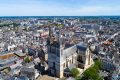Angers vue cathédrale
