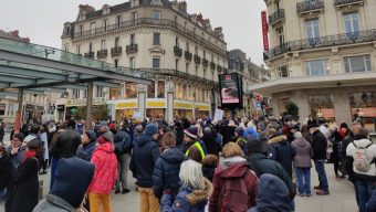 Faible mobilisation à Angers contre les mesures sanitaires