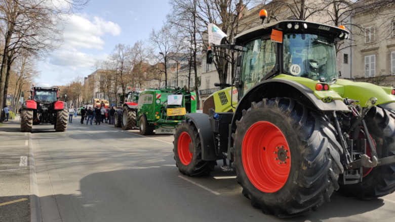 Manifestation voies sur berge entrepreneurs des territoires