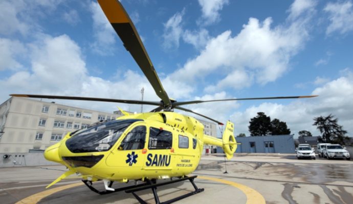 Un nouvel hélicoptère plus moderne et plus spacieux à disposition du Samu 49