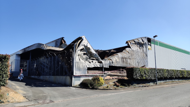 Leroy Merlin Angers incendie