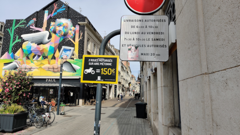 Panneaux interdiction scooter