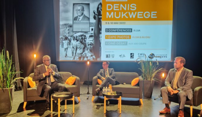 Le prix Nobel de la paix, Denis Mukwege, mis à l’honneur à Angers