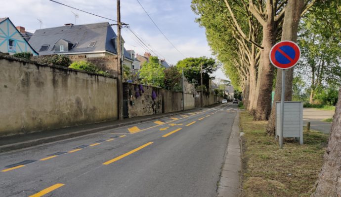 La première vélorue expérimentée promenade de Reculée à Angers