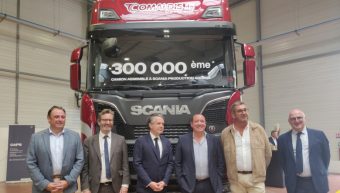 L’entreprise Scania a remis les clés de son 300 000e camion