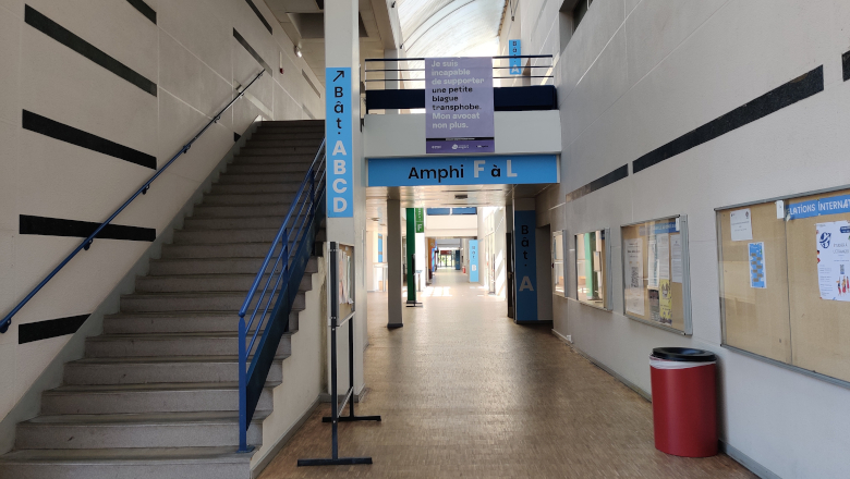 Intérieur Faculté Belle-Beille université