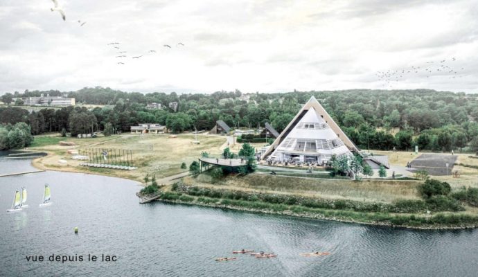 Au lac de Maine, la Pyramide va être modernisée