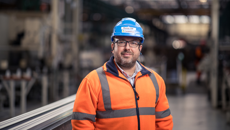 Ronan Dif, directeur de Constellium Montreuil-Juigné