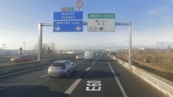 L’échangeur n° 15 Angers-centre de l’autoroute A11 fermé plusieurs nuits en octobre