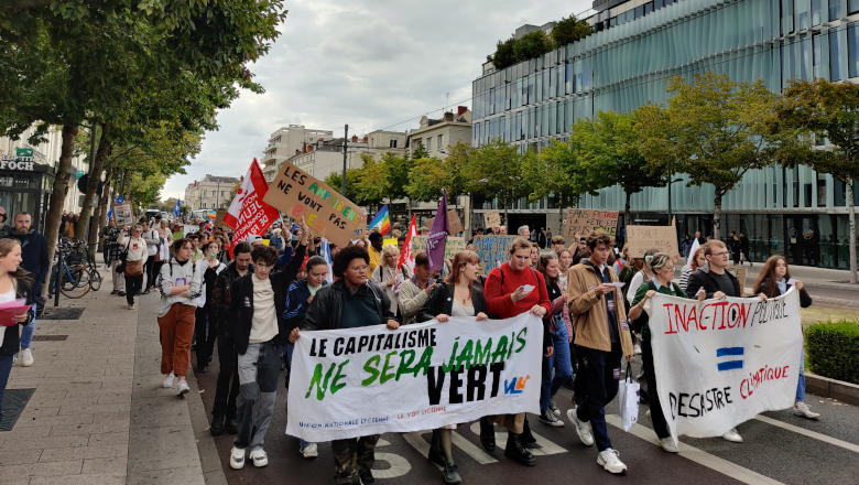 Manifestation climat Foch septembre 2022