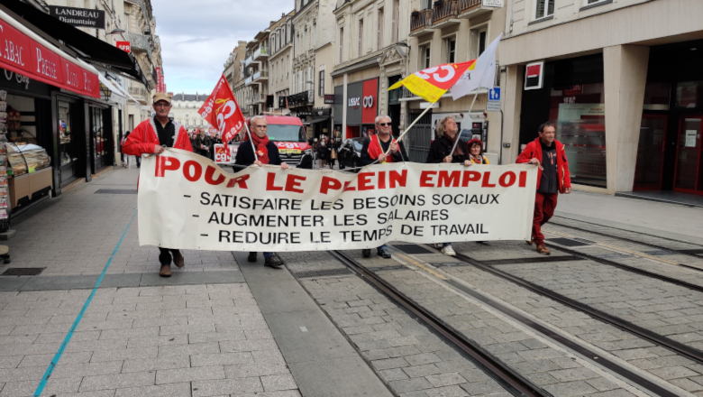 Manifestation pouvoir d'achat rue d'Alsace