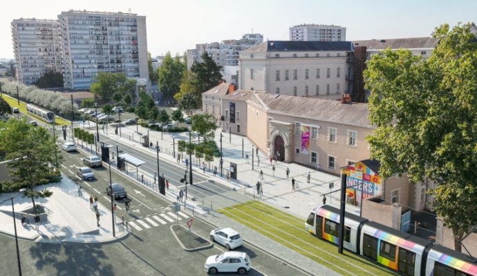 Travaux du tramway : l’avenue Montaigne rouvre dans les deux sens dès le lundi 7 novembre