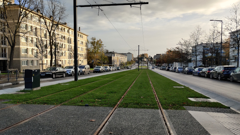 Ligne tramway Monplaisir