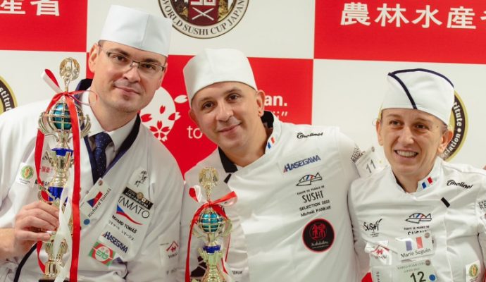 L’angevin Mickaël Pankar devient vice-champion du monde de sushi