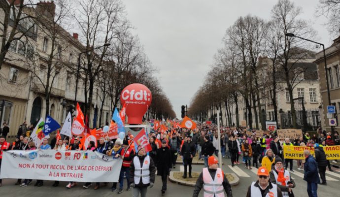 Réforme des retraites : de nouvelles manifestations le mardi 7 février en Maine-et-Loire