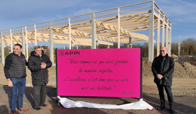 Près d’Angers, APPI construit une nouvelle usine afin de poursuivre son développement