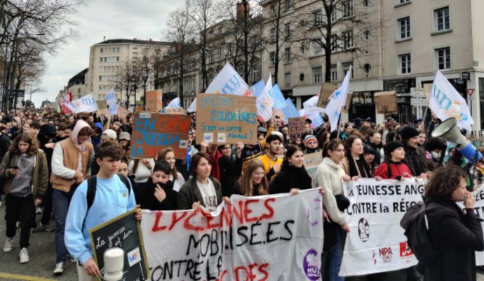 Le Mouvement national lycéen du 49 appelle à manifester ce mardi 16 mai à Angers