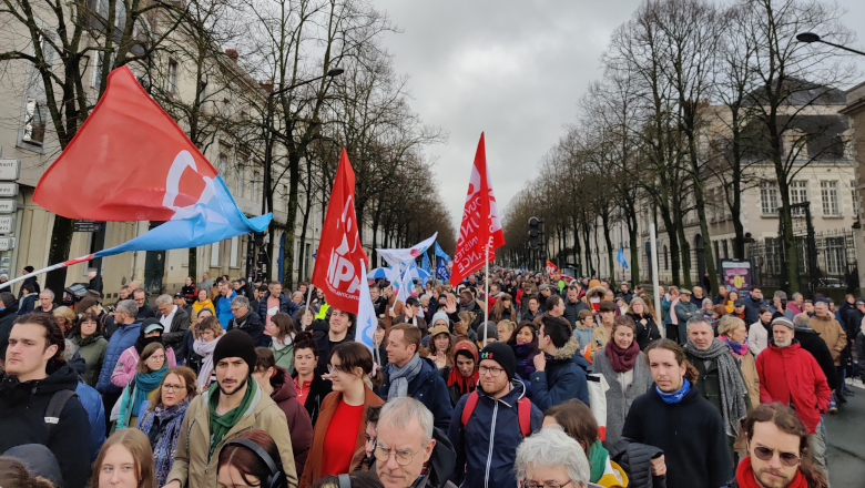 Manif retraites bd du Roi René