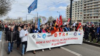 A Angers, les opposants à la réforme des retraites étaient très nombreux dans la rue