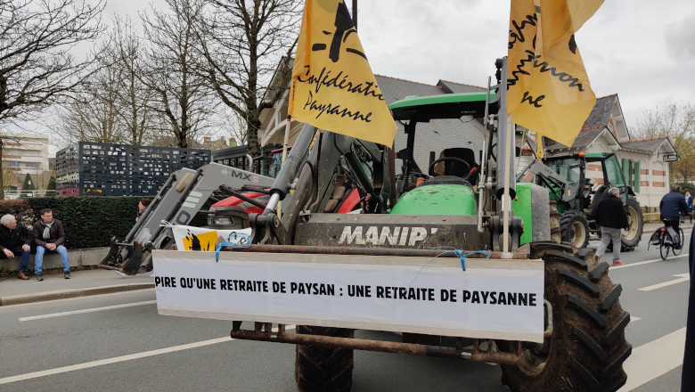 Tracteur manif