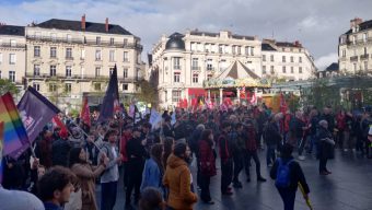 Une manifestation à Angers contre la dissolution du collectif « Les Soulèvements de la Terre »