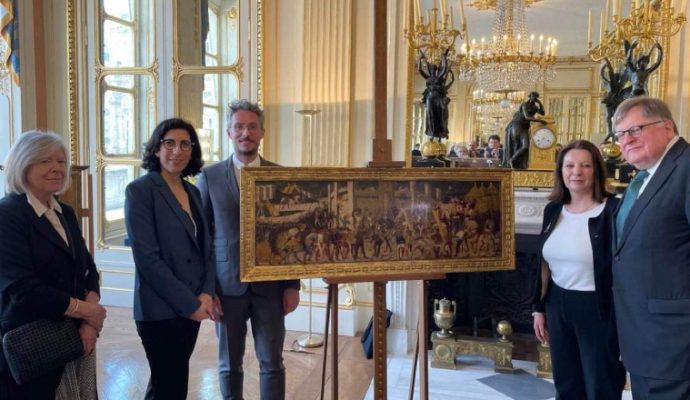 Un tableau spolié par les nazis restitué à ses propriétaires par les musées d’Angers