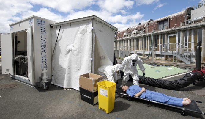 Le CHU d’Angers se dote d’un nouveau dispositif de décontamination
