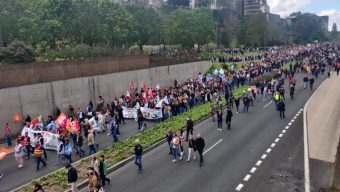 Très forte mobilisation à Angers pour la Fête du travail