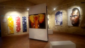 L’artiste AL1 expose à la Tour Saint-Aubin jusqu’au 15 mai