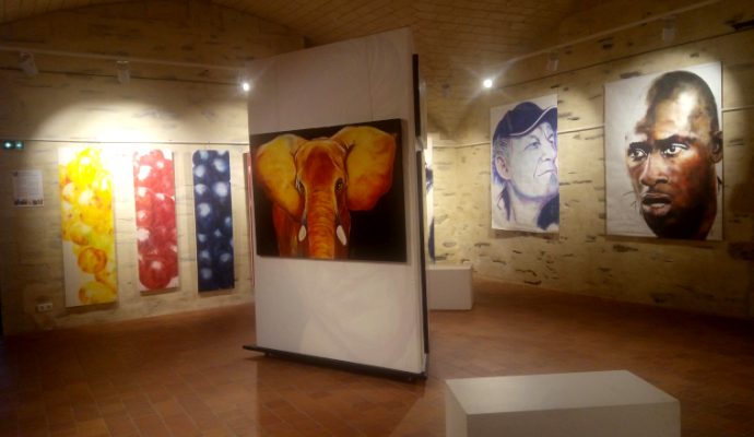 L’artiste AL1 expose à la Tour Saint-Aubin jusqu’au 15 mai
