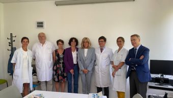 Brigitte Macron en visite au CHU d’Angers