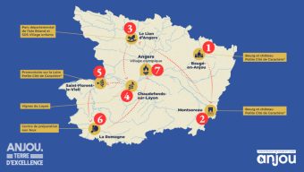 Sept communes du Maine-et-Loire accueilleront le passage de la flamme Olympique le 28 mai 2024